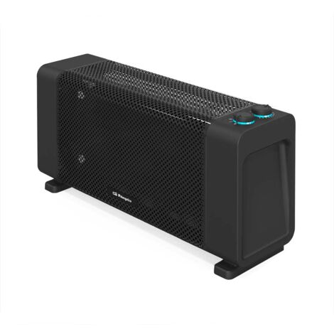 Orbegozo radiador de mica RMB 1000, termostato regulable, 2 potencias de calor, diseño compacto, triple sistema de seguridad, 1000 W (1/5)