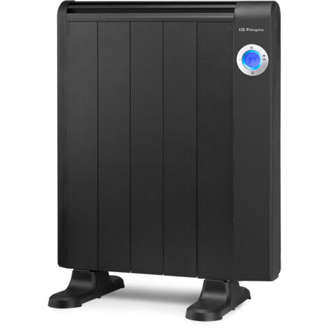 Orbegozo emisor térmico WIFI sin aceite RRW 805, 5 elementos, mando a distancia, display LCD, soporte para pared y suelo, programable, 3 modos de funcionamiento, 800 W (1/8)