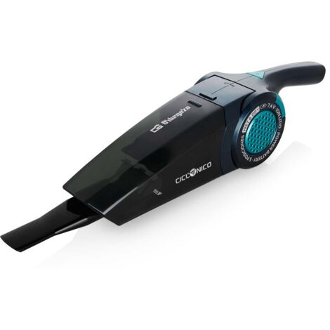 Orbegozo aspirador de mano 2 en 1 AP 1500, mango con inclinación variable 5 posiciones, autonomía 20 minutos, indicador de carga, accesorios