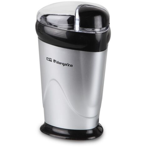 Orbegozo MO-3250 molinillo de café 150 W Negro, Plata