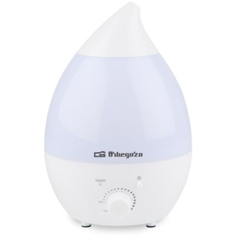 Humidificador Vapor 1,3L ORBEGOZO HU 2013 18 W REF 16548 Hasta 20