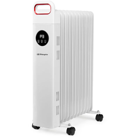 Orbegozo RAW 2500 - Radiador de aceite WIFI, programable orbegozo app, 11 elementos, temporizador, mando a distancia, 2500 W