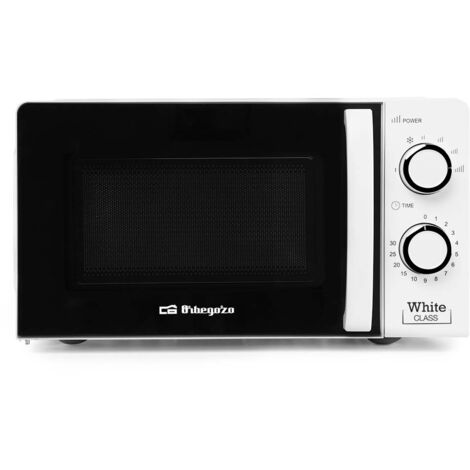 orbegozo microondas blanco 20l 700w 6 niveles mi2115 17205-17541