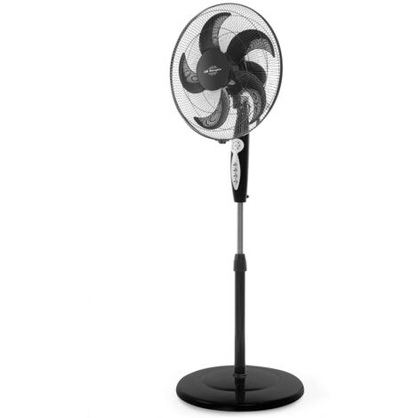 Ventilador Pie Silencioso 40cm 60W 5 Aspas con Mando SF-0249 Orbegozo