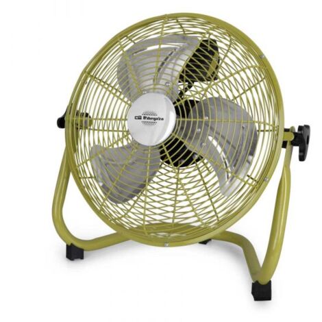 Ventilador industrial Orbegozo PW 1531, aspas metálicas, 3 velocidades, inclinación regulable, 30 cm de diámetro, 45 W