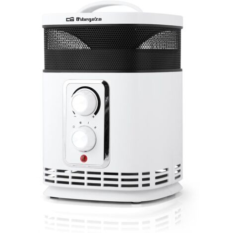 Calefactor eléctrico 1500W elemento calefactor Cerámico ORBEGOZO