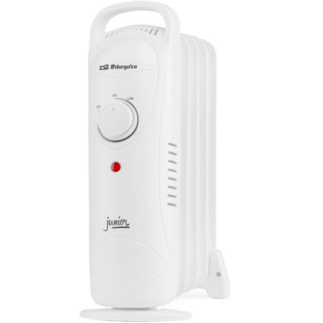 Radiador de aceite Orbegozo RO 720, 5 elementos caloríficos, termostato regulable, 700 W (1/5)