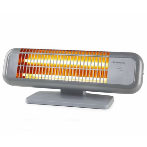 Estufa Eléctrica Cristal de cuarzo 1200W Colocación Piso ORBEGOZO (1/4)