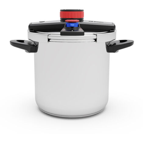 Olla super rapida Orbegozo HP 8200, 8 L, 24 cm, acero inoxidable, con abre facil
