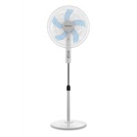 Orbegozo ventilador de pie SF 1040, 3 velocidades, cabezal oscilante multiorientable, altura regulable hasta 128 cm, 40 cm diámetro, 45 W