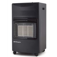 Estufa Cerámica Orbegozo HCE 73, triple sistema seguridad, asa transporte, ruedas pivotantes,4200 W