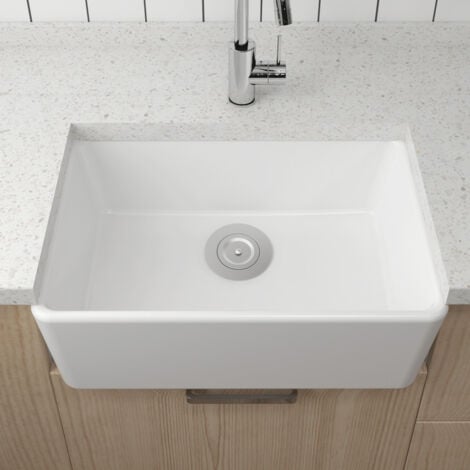 MEJE évier de ferme 61 cm -Céramique blanche