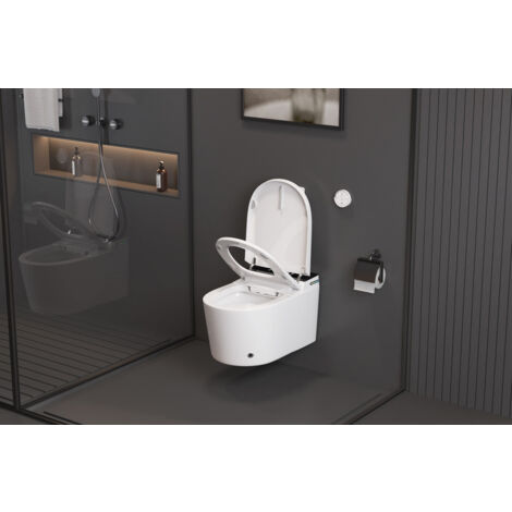 Ecoway Siège de Bidet Chauffant Électrique Komfy-150 Pour Cuvettes de Toilettes Allongées ... | Home Depot Canada
