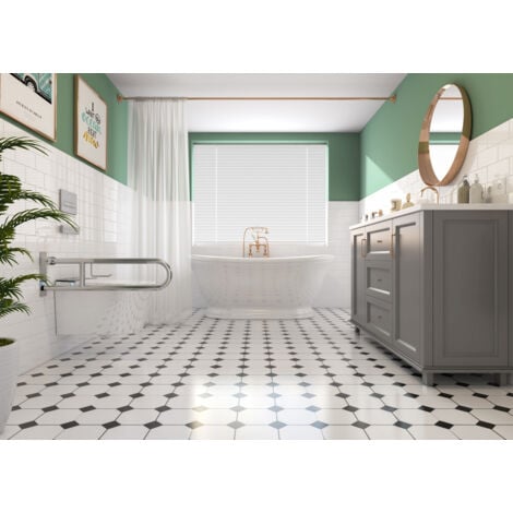 MEJE Poignées de support pour toilettes de 80 cm, en forme de U, antidérapante, en acier inoxydable, pliable, aide à la douche