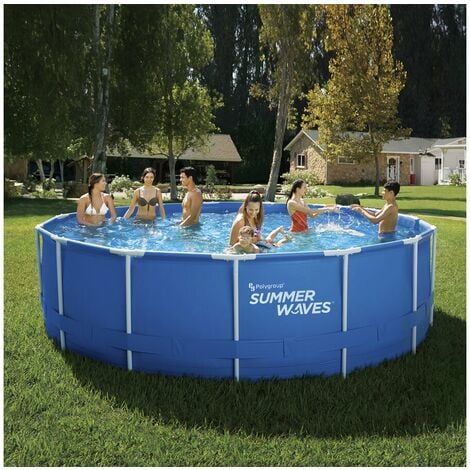 Piscine tubulaire - Ø 4,57 x 1,22 m - Sans filtration