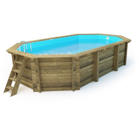 Piscine bois "Florida 130" - 6.57 x 4.57 x 1.31 m