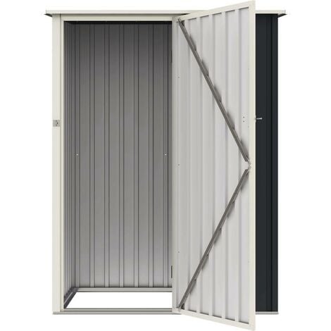 Abris de Jardin métal "Vega II"- 1.35 m² -Gris