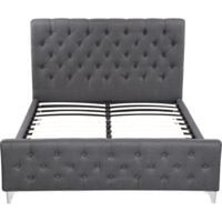 140 x 190 cm Lit Julia Habitat et Jardin Marron