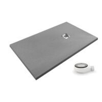 Plato de ducha AIRSTONE ECO Gris Ral 7037 90X120