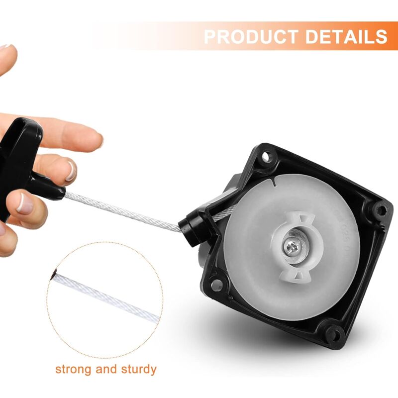 Starter A Strappo Per Decespugliatore E Tagliaerba - Gruppo 170 Mm MAR-POL M83570