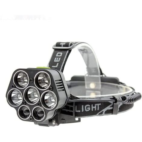Lampada frontale super luminosa, potente 3000LM impermeabile USB ricaricabile 18650 torcia frontale campeggio pesca lanterna per campeggio all'aperto pesca escursionismo