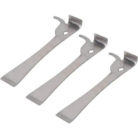 parti raschietto per alveari utensili gancio J lucidato utensili per apicoltura multifunzione attrezzatura per apicoltura utensile manuale per alveari forniture per apicoltori