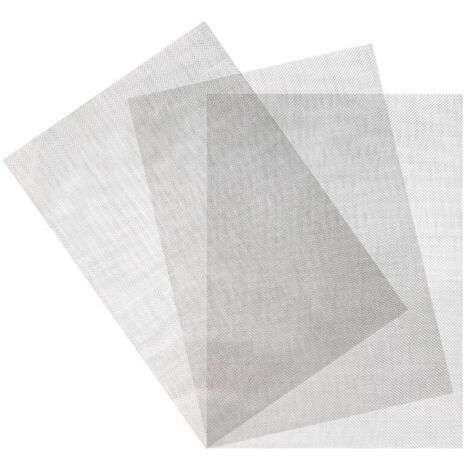 3 pezzi 2130cm griglia filtro, griglia piastra in acciaio inox, griglia metallica, griglia fine argento
