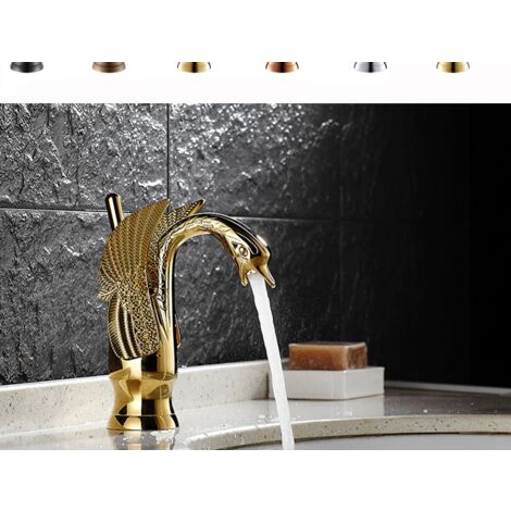 Kit Rubinetto A Pedale Per Lavandino In Rame E ABS – Senza Contatto, Igienico, Per Bagno, Cucina E Laboratorio