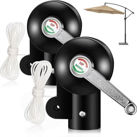 Accessori Ombrellone Da Patio - Manovella E Parti Di Ricambio In Acciaio | Gralara - Foto 8