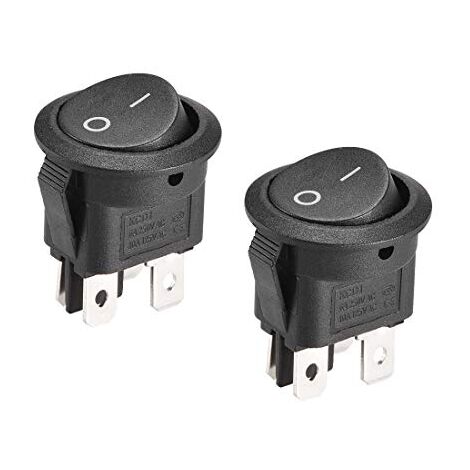 INTERRUTTORE DEVIATORE A 3 posizioni ON-OFF-ON a bilanciere 250V 10A