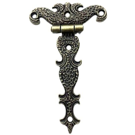 30 pezzi Cerniera retrò, Cerniere decorative in bronzo retrò con viti di montaggio, adatte per la riparazione di decorazioni per mobili e cassette degli attrezzi