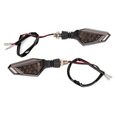 Parti per moto 22 LED indicatori di direzione 2 colori luci diurne adatte per Suzuki