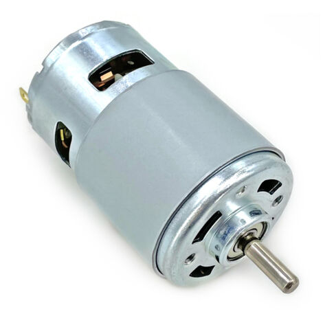 775 Motore DC 12V-24V 5000-10000 RPM Cuscinetto a sfere Grande coppia Alta potenza Basso rumore Motore componente elettronico