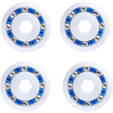 Set di 4 cuscinetti a sfera compatibili con le ruote del robot pulitore per piscine Polaris 360 380 3900 Sport.