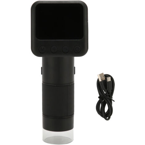 Microscopio digitale portatile tascabile HD da 2 pollici 400X per PC in grado di insegnare l'osservazione all'aperto