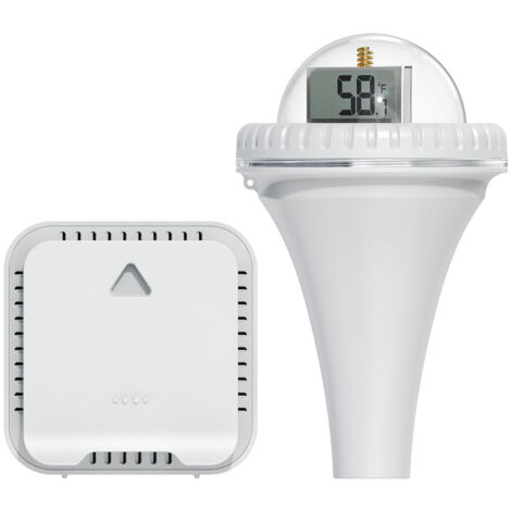 Termometro wireless galleggiante di facile lettura per piscina, kit di test per vasca idromassaggio