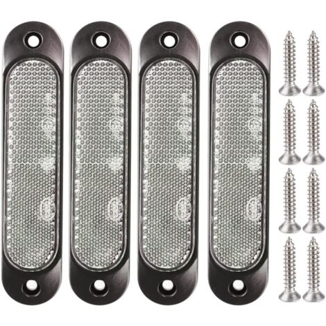 4 pezzi 12V-24V anteriore 27 LED rimorchio marcatore, posteriore LED rimorchio parcheggio frecce per camion autobus barca camper camion SUV UTV, bianco