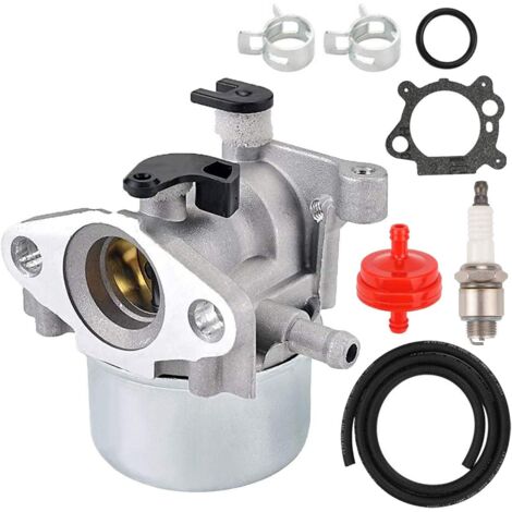 Kit carburatore per Briggs & Stratton 799866 794304 796707 790845 799871 Generatore tosaerba a 4 tempi con candela, guarnizione, filtro carburante
