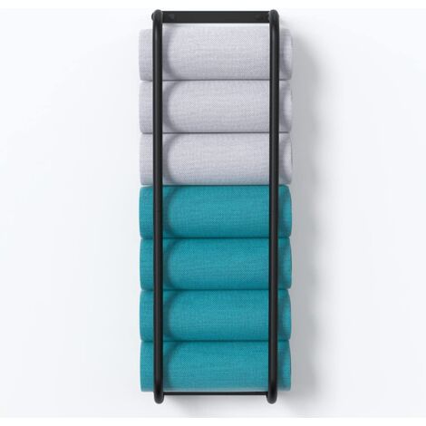 STWWO Mensole Portasciugamani da Bagno Porta Asciugamani da parete Dorato 76cm Porta Salviette Grandi Asciugamani Organizer Portasciugamani Verticale con ripiano per Bagno Cucina Toilette