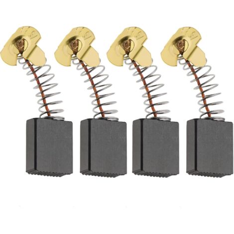 Il Signore degli Strumenti 2 Paia Spazzole di Carbone per Motore Compatibili con Bosch PTS10 MK Compatibili con Einhell RT-TS 1725 RT-SM 305 L KGSZ 3050 Accessori per Elettroutensili 6,5 x 13,5 x 18mm
