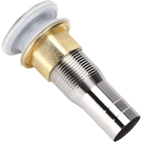 Piletta di scarico a pavimento con filtro e tappo anti-intasamento in acciaio inox 304 per camper, yacht, barca, WC, doccia, ecc.
