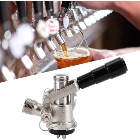 Valvola di sicurezza per la rimozione della pressione, 5 pezzi, con blocco a sfera, per la riparazione del coperchio di barilotto di birra
