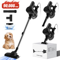 Authmic – Aspirateur balai filaire 600W – Aspiration 20000 Pa – Filtre HEPA H13 lavable – Câble 5m pour nettoyage efficace