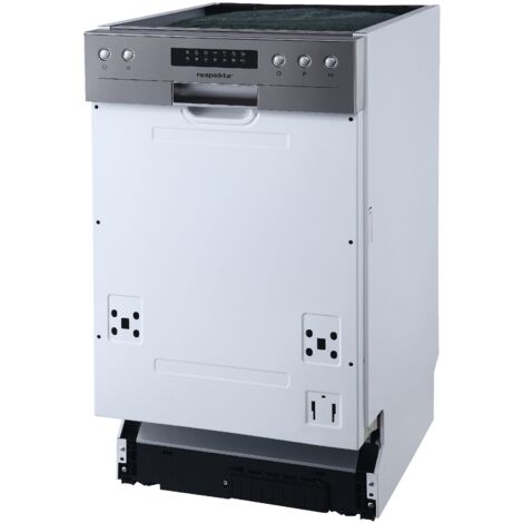 Lavastoviglie da incasso lavastoviglie parzialmente integrata Aquastop 45 cm Respecta