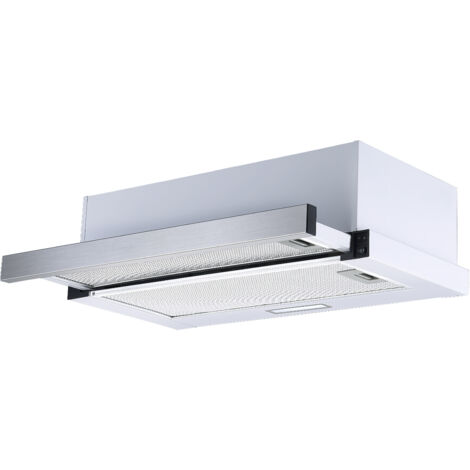 Cappa aspirante cappa sottopiano 60 cappa aspirante ricircolo aria esausta acciaio inox Respecta