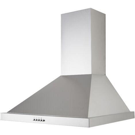 Cappa aspirante cappa a parete cappa camino 60 cm acciaio inox Respecta
