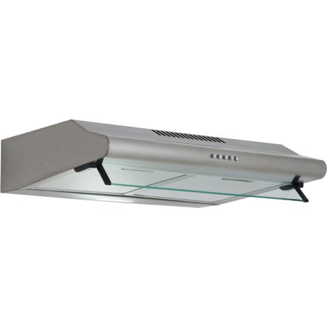 Cappa aspirante cappa sottopiano 60 cappa aspirante ricircolo aria esausta acciaio inox Respecta
