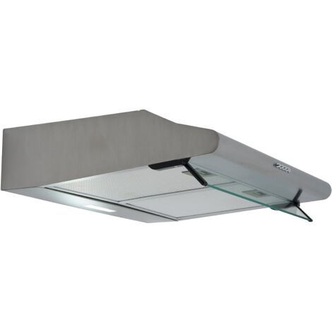 Cappa aspirante cappa sottopiano 60 cappa aspirante ricircolo aria esausta acciaio inox Respecta