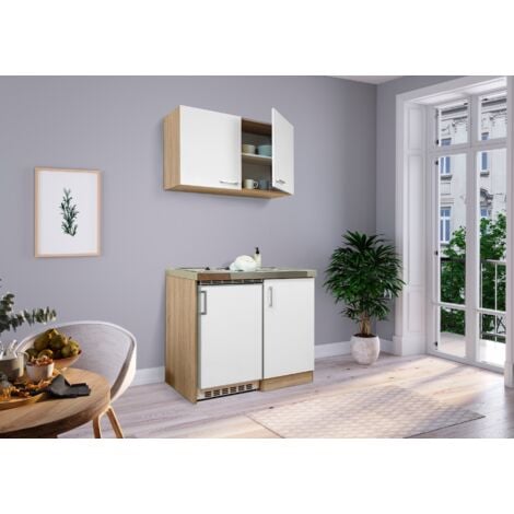 Cucina mini cucina cucina singola angolo cottura dispensa rovere