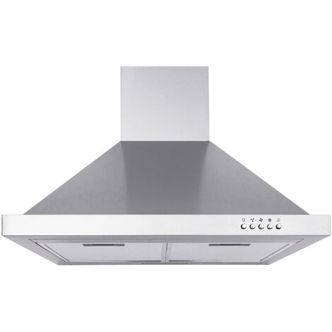 Cappa aspirante cappa a parete cappa camino 60 cm acciaio inox Respecta